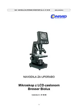 Bresser Optik Biolux USB SD-Card LCD Microscope 4x Digital Zoom 5201000 Hoja De Datos