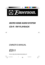 Emerson ES11 ユーザーズマニュアル