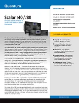 Quantum Scalar i40 LSC14-CH4M-219H Dépliant