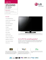 LG 37LD450 Specification Guide