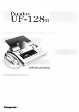 Panasonic uf-128m Manuale Istruttivo