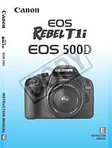 Canon EOS Rebel T1i 지침 매뉴얼