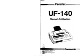 Panasonic uf-140 Manuel D'Instructions