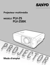 Sanyo PLV-Z5 Manual Do Utilizador