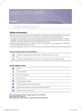 Samsung RS25J5008SP Guide D’Installation Rapide