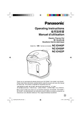 Panasonic NC-EH40P Справочник Пользователя