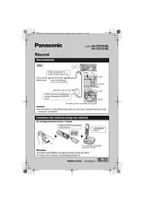 Panasonic KXTG7321BL 작동 가이드