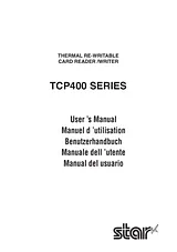 Star Micronics TCP400 Series 사용자 설명서