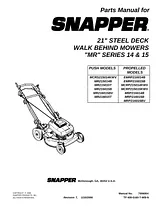 Snapper MR216015B 用户手册
