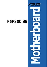 ASUS P5P800 SE Справочник Пользователя