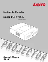 Sanyo PLC-XTC50L Manuale Utente