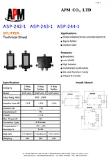 APM ASP-242-1 Merkblatt