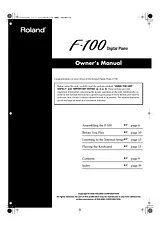 Roland F-100 Manuel D’Utilisation