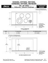 Dacor ETT3041 Specification Guide