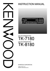 Kenwood TK-8180 ユーザーズマニュアル