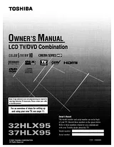 Toshiba 37HLX95 User Manual