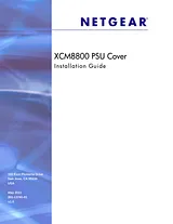 Netgear XCM8810 - 8800 SERIES 10-SLOT CHASSIS SWITCH Installationsanleitung