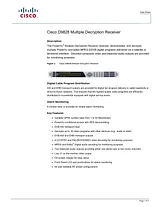 Cisco Cisco D9804 Multiple Transport Receiver Техническая Спецификация
