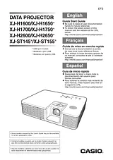 Casio XJ-H2600 Manual Do Utilizador