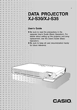 Casio XJ-S30 Manual De Usuario