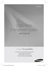 Samsung HT-D330 User Manual