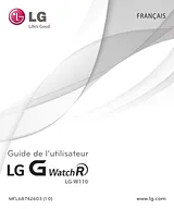 LG LGW110 Manuel D’Utilisation