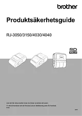 Brother RJ-4030Ai Important Safety Instructions