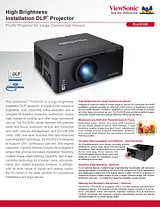 Viewsonic Pro10100 PRO10100 Merkblatt