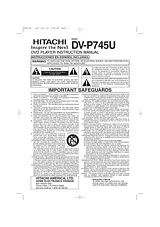 Hitachi dvp745u ユーザーズマニュアル