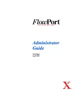 Xerox FlowPort Support & Software 관리자 가이드