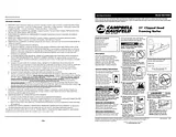 Campbell Hausfeld NS319500 Справочник Пользователя