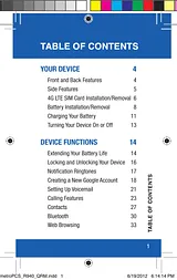 Samsung Galaxy Lightray Guida All'Installazione Rapida