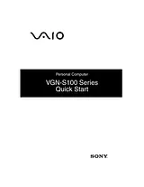 Sony VGN-S150 User Manual