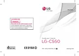 LG C550 Manual Do Utilizador
