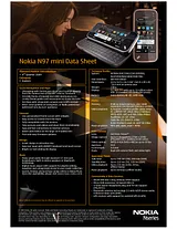 Nokia N97 Mini 사양 가이드