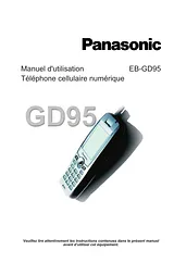 Panasonic EB-GD95 작동 가이드
