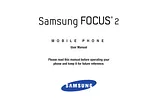 Samsung Focus 2 Windows Phone ユーザーズマニュアル