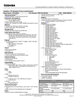 Toshiba L755-S5362 PSK1WU-087048 User Manual