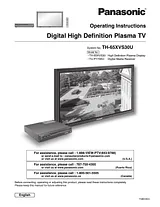 Panasonic tu-pt700u Manual Do Utilizador