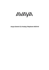 Avaya 9335-AV Справочник Пользователя