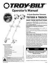 Troy-Bilt TB75SS Benutzerhandbuch