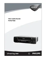 Philips VR220CAT クイック設定ガイド