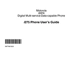 Motorola I275 User Guide
