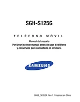 Samsung S125G Manuel D’Utilisation