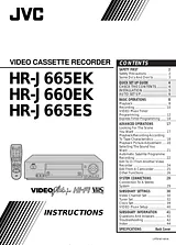 JVC HR-J665EK Manual Do Utilizador