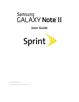 Samsung Galaxy Note II Справочник Пользователя