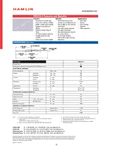 Hamlin MDCG-4 Data Sheet