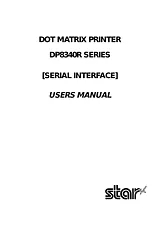 Star Micronics DP8340R User Guide