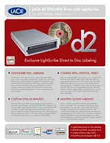 LaCie d2 DVD±RW with LightScribe 16x 300978EK 产品宣传页
