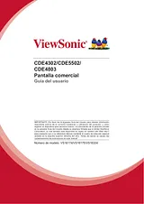Viewsonic CDE4302 ユーザーズマニュアル